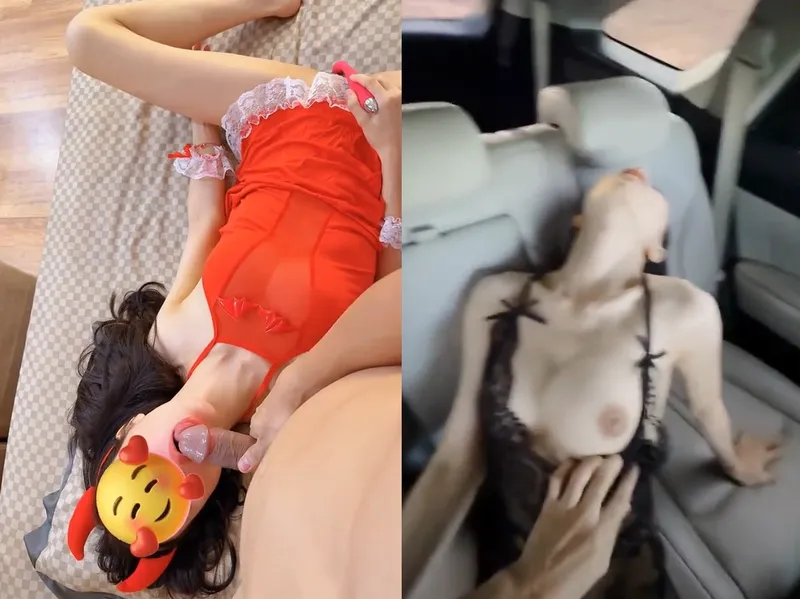 Bà xã có bầu anh hứa cho chơi cưỡi ngựa mà em nứng lồn quá địt từ nhà tới ô tô chưa đã